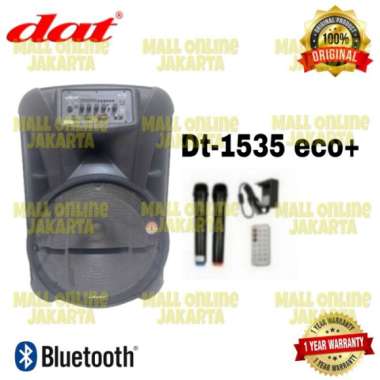 Speaker Aktif 15 Inch Portable Dat Dt 1535 15 Inch Trolley Dat Dt1535