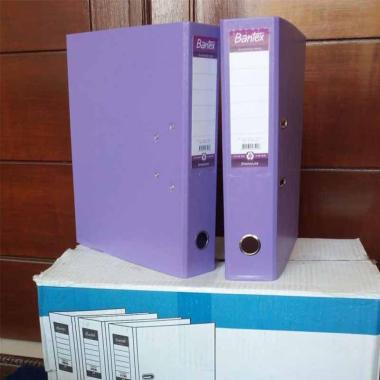 Bantex Folio 1465 Level Arch File PP Ordner [70 mm] Lilac