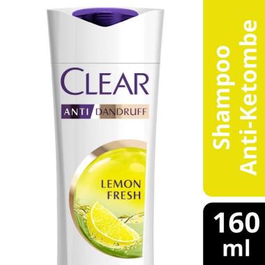 Promo Harga Clear Shampoo Lemon Fresh 160 ml - Blibli
