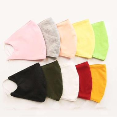 ELLIPSES INC Earloop Masker Kain [2Ply] Hitam