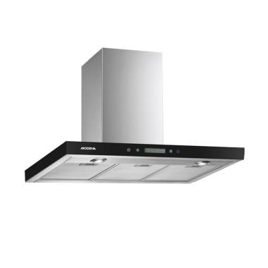 Modena CX 9156 Cooker Hood Chimney Hood [90 cm] Silver