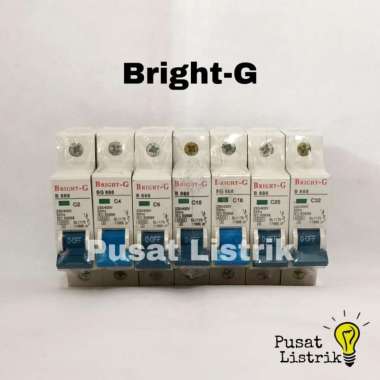 MCB Bright-G 1 Phase 2A, 4A, 6A, 10A, 16A, 25A, 32A 25A