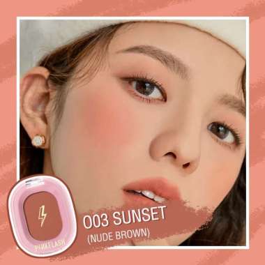PINKFLASH Soft Pigment Blush On | PINK FLASH Blush On - PF F01 Blush-O03-Sunset