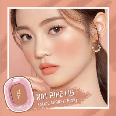 PINKFLASH Soft Pigment Blush On | PINK FLASH Blush On - PF F01 Blush-N01-RipeFig