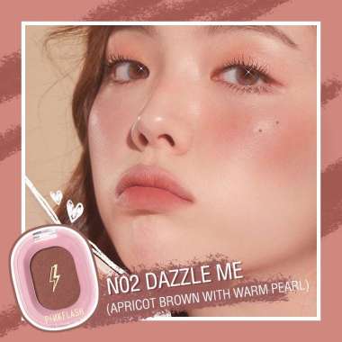 PINKFLASH Soft Pigment Blush On | PINK FLASH Blush On - PF F01 Blush-N02-DazzleMe