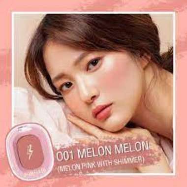 PINKFLASH Soft Pigment Blush On | PINK FLASH Blush On - PF F01 Blush-O01-MelonMelon