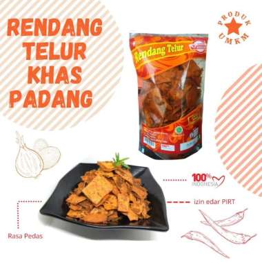 Rendang Telur Khas Padang Cemilan