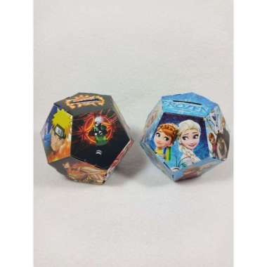 Celengan Papercraft Motif Naruto