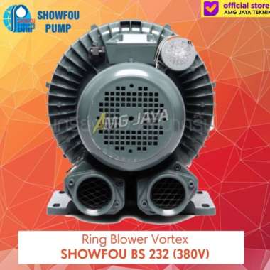 RING BLOWER SHOWFOU BS 232 2HP 380V RING BLOWER STP TAMBAK UDANG/IKAN