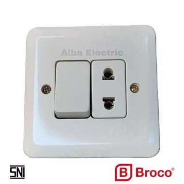 BROCO IB SAKLAR ENGKEL STOP KONTAK NEW GEE / BROCO IB SAKLAR ENGKEL+ST