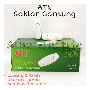 Saklar Gantung ON/OFF Besar/Fitting on/off lampu gantung