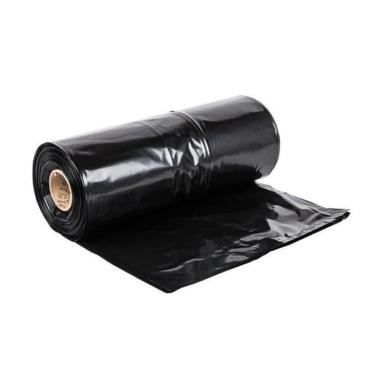 RodeanShop Plastik Mulsa - Hitam Perak [10 m x 120 cm] hitam