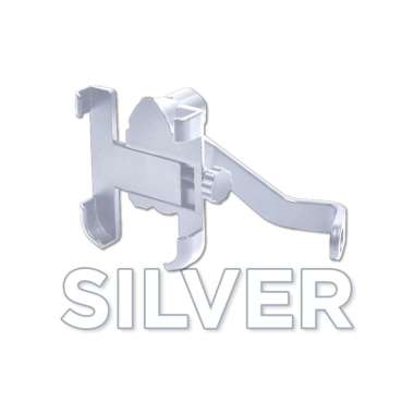 Goto Dover Stand Phone Holder Dudukan Pegangan HP Sepeda Motor SILVER