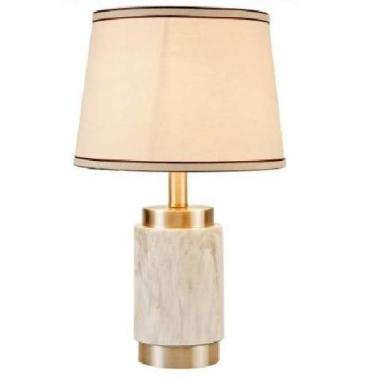Eglare Lampu Meja Marble - Silver