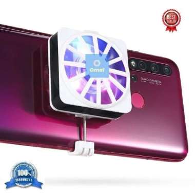 Kipas Pendingin HP Ponsel Fan Cooler Cooling HP Smart Phone (PUTIH)