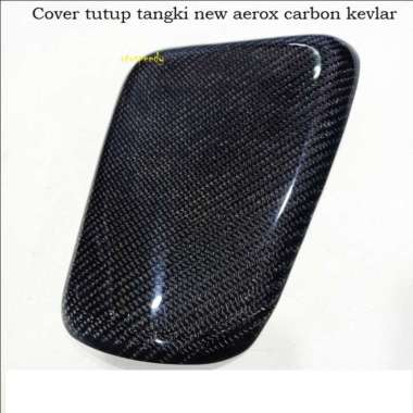 Cover tutup tangki bensin YAMAHA new aerox carbon kevlar part carbon
