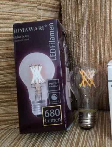Himawari Led Bulb Filamen 8W Dimmable
