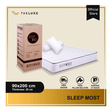 Kasur Spring bed in a box Sleepmost Std 90x200 The Luxe