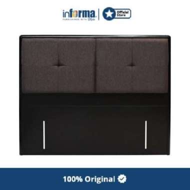 Informa - Informa 160x200 Cm Fritz Headboard Tempat Tidur - Cokelat