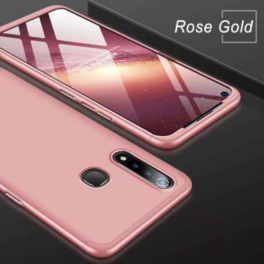 GKK 360 Full Cover Baby Skin Hard Case Huawei P30 Lite Armor - - ROSE GOLD