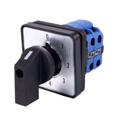 Rotary Selector Switch 2 Pole 3-4-5 Posisi 5 Posisi