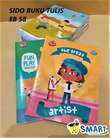 SIDU BUKU TULIS 58 PCS