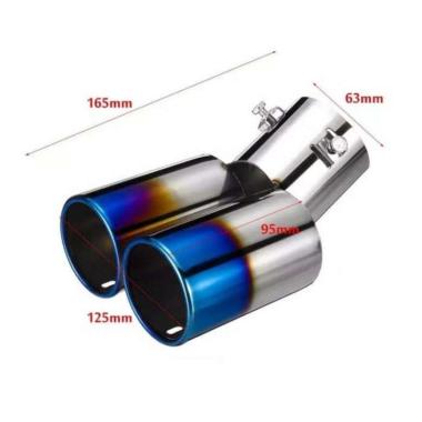 JSAutomotive Variasi Tip Muffler ujung pipa knalpot Mobil Universal