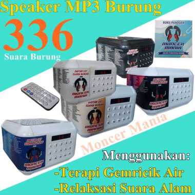 SPEAKER MP3 BURUNG SPEAKER MASTERAN BURUNG 336 ISIAN SUARA SEMUA JENIS BURUNG PROFESIONAL