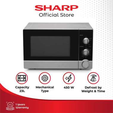 SHARP R-21D0(S)-IN Basic Microwave 23 Liter
