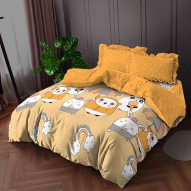 CUCI GUDANG Bed Cover Set 160/180 Kids & Youth Kintakun Dluxe Microfiber B2 (6in1) Rumbai Lopika 180