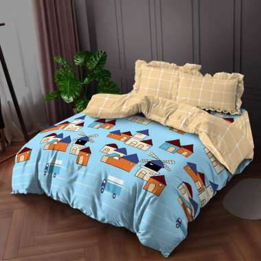CUCI GUDANG Bed Cover Set 160/180 Kids & Youth Kintakun Dluxe Microfiber B2 (6in1) Rumbai Aalborg 18