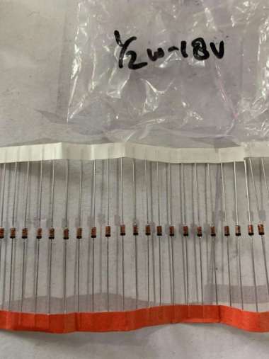 Dioda Zener 18V 1/2 Watt