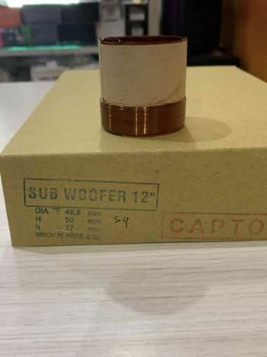 Spool spul subwoofer 12"