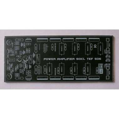 PCB Power amplifier SOCL TEF 506