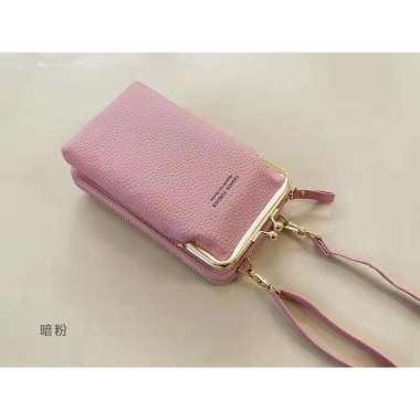 194 tas selempang wanita import terbaru slingbag wanita tas fashion wanita tas import darkpink