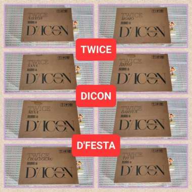 TWICE DICON D'FESTA [Dispatch 10th Anniversary] Official Album SEALED MOMO