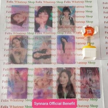 Twice Taste Of Love Photocard Synnara Transparent Official JIHYO