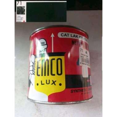 cat minyak kayu besi emco lux warna hijau beringin 1/2 kg