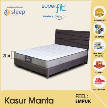 SUPERFIT Manta Set Springbed 120 x 200 Putih