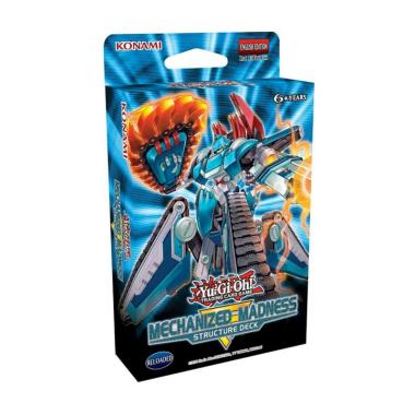 Konami Yugioh Structure Deck Mechanized Madness English Edition Card Games
