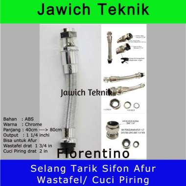 Selang Tarik Sifon Afur Bcp Slang Avur Wastafel Cuci Piring