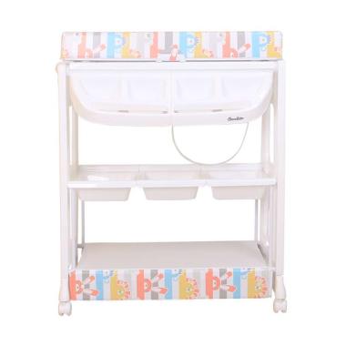 colorful changing table