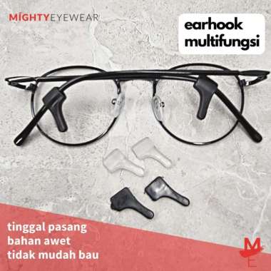 Ear Hook Karet Kacamata / Pengait Kacamata / Anti Slip Kacamata Hitam