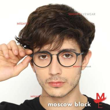 Kacamata Pria Antiradiasi Photochromic Blueray Moscow Minus Plus + PhotoChromic