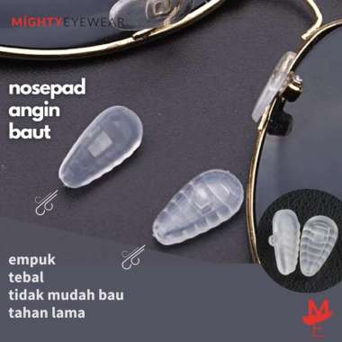 Nosepad Angin Nose Pads Air Chamber Bantalan Hidung Silikon 1 Pasang