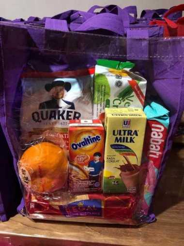 Goodie Bag Transpran , tas mika Transparan, Goodie bag Ulangtahun