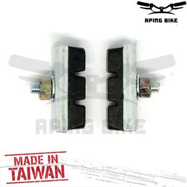 Karet Rem Taiwan (2pcs) U Brake Kampas Rem Sepeda U-Brake