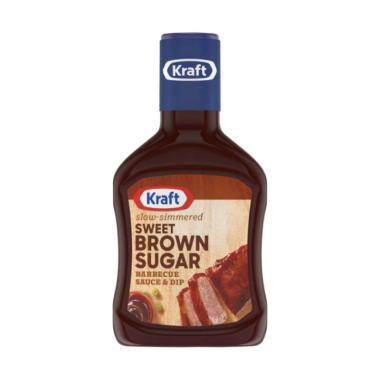 Promo Harga KRAFT Barbecue Sauce Sweet Brown Sugar 510 gr - Blibli