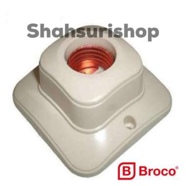 FITTING FITING PLAFON BROCO 1211 NEW RUMAH LAMPU TEMPEL