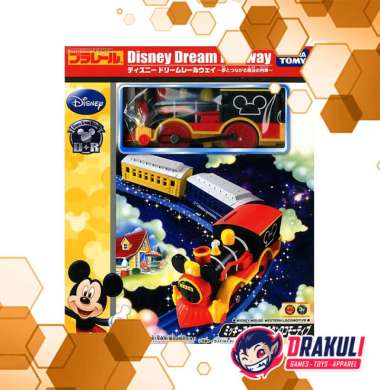Toys Tomica Disney Dream Railway Mickey Mouse Western Locomotive